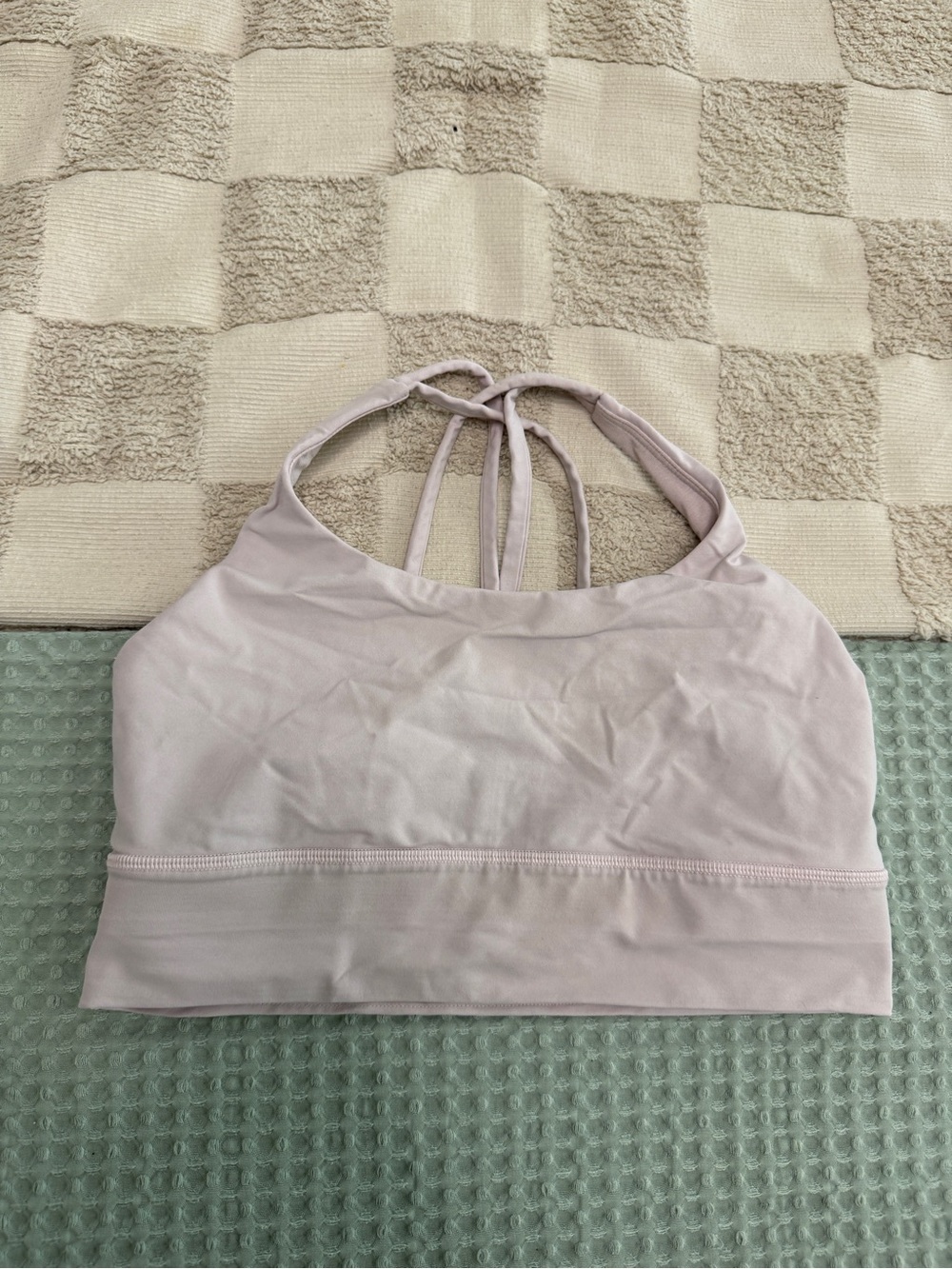 Lululemon Energy Bra *Long Line B/C Cup
Smoky‎ Blush size 8